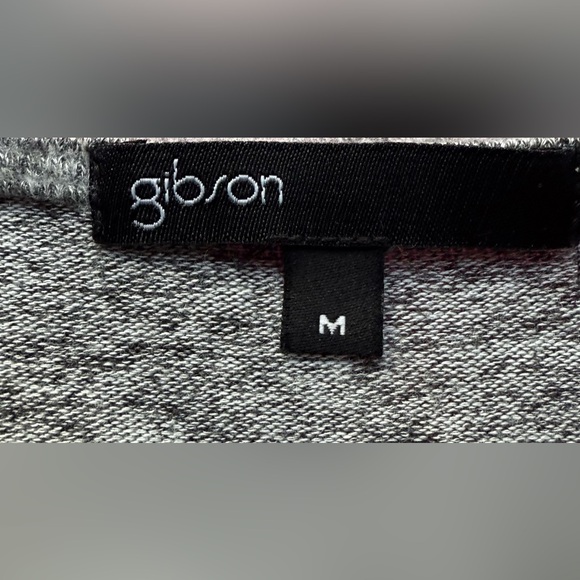 Gibson, Super Soft Knotted Front Pullover, scoop neck, Size M - Picture 3 of 5